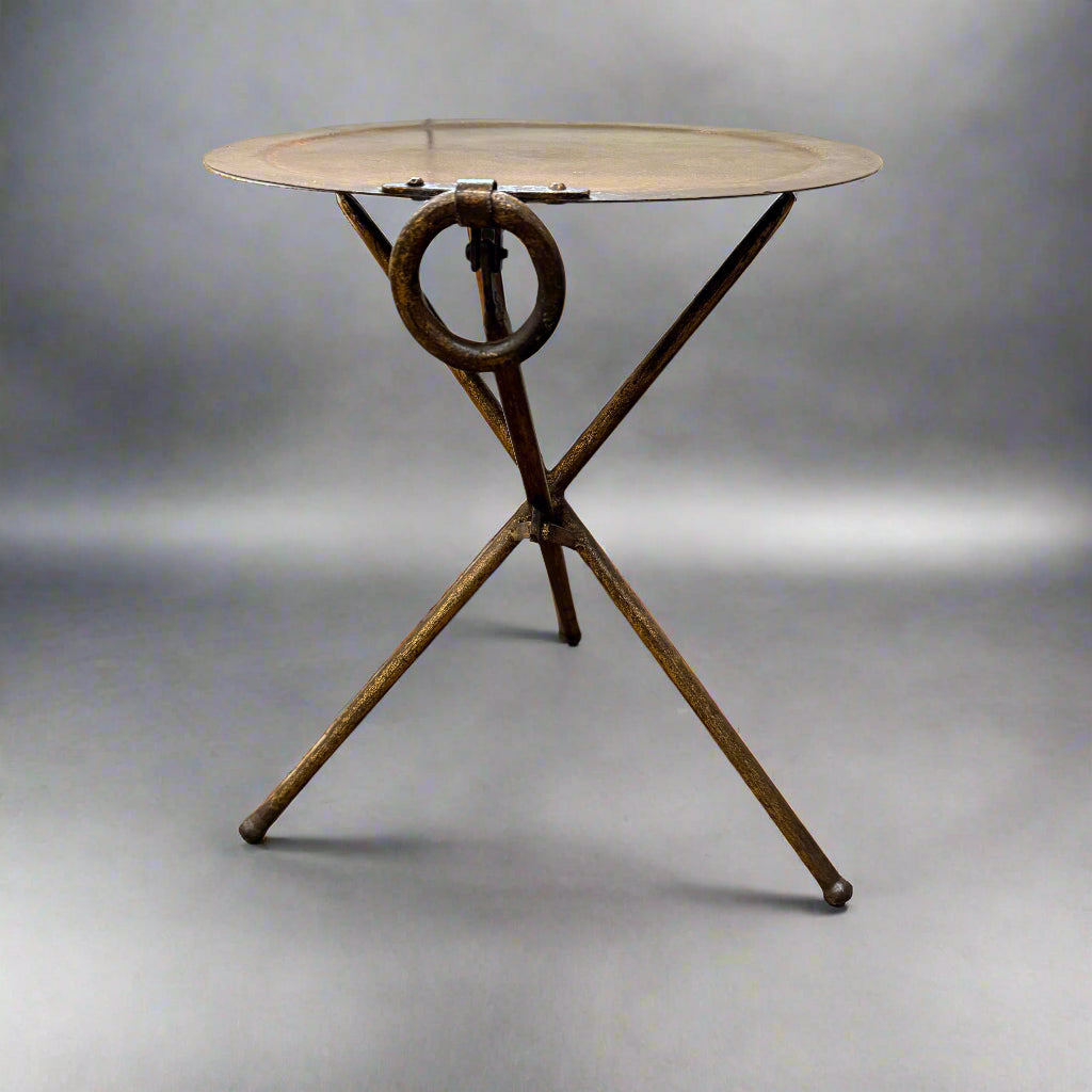 Mid-century Spanish folding Martini table