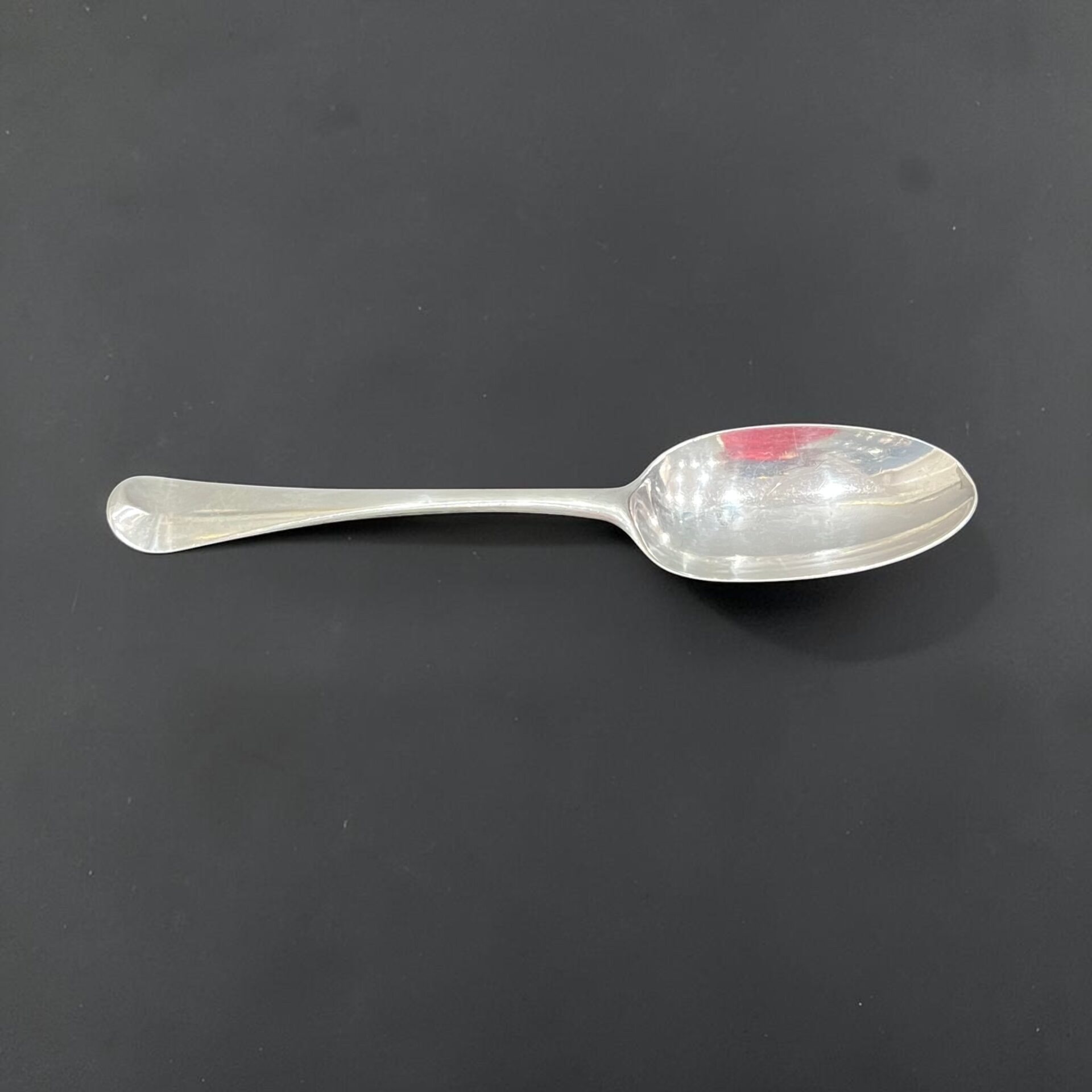 Hanoverian silver tablespoon 1762