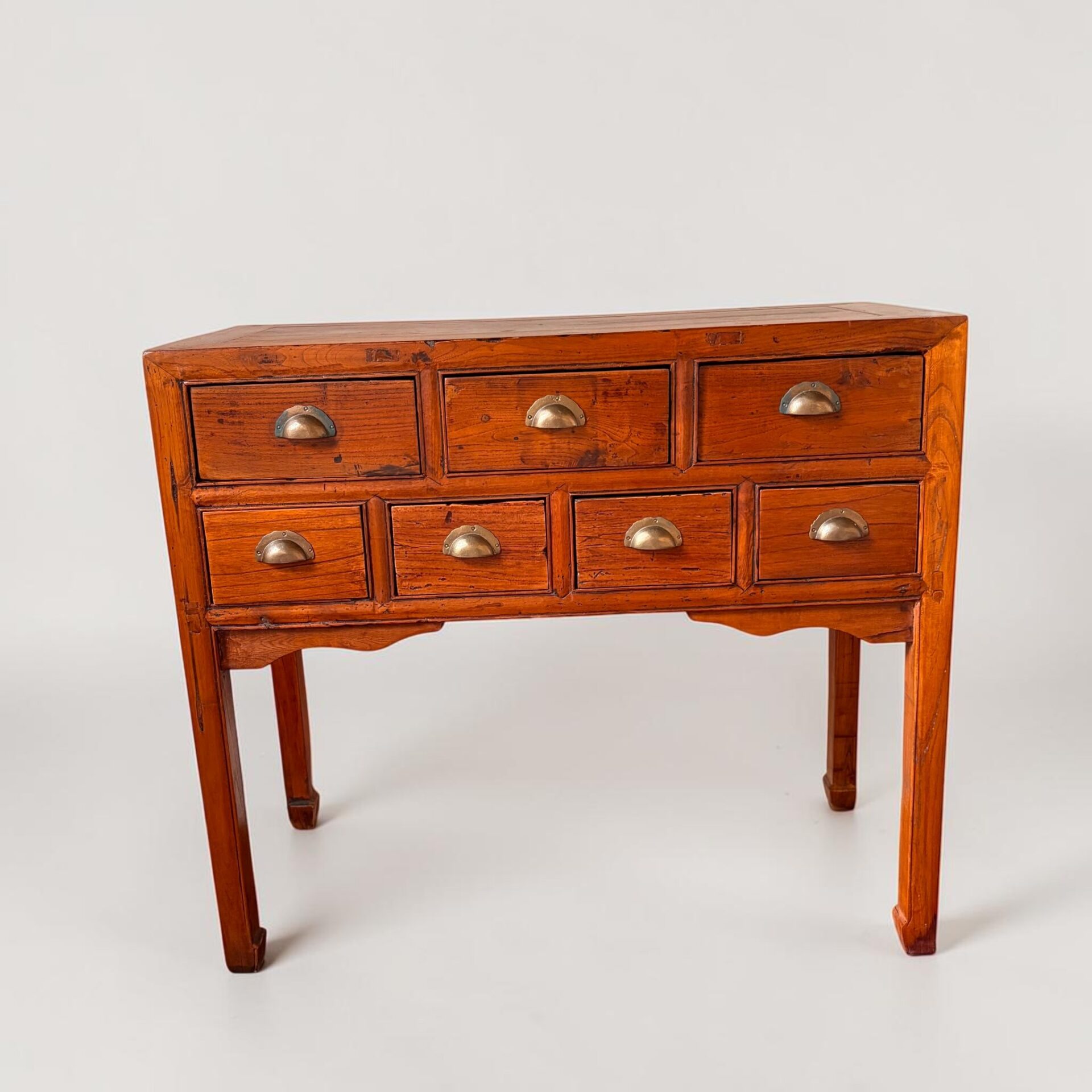 Chinese provincial elm console table circa 1890