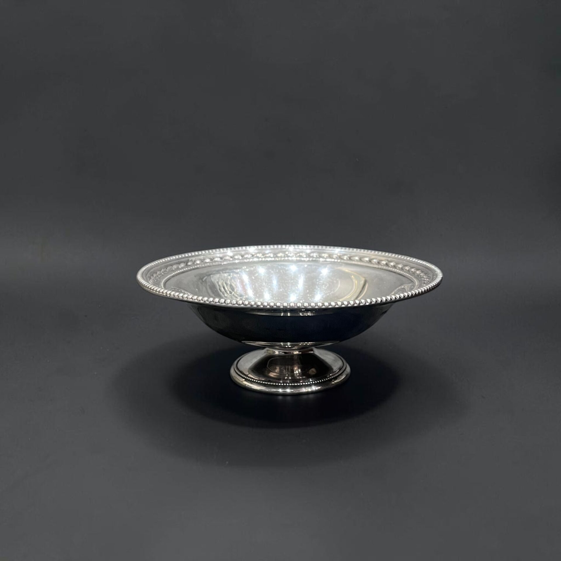 Silver bon bon dish, London 1897 by James Dixon & Sons