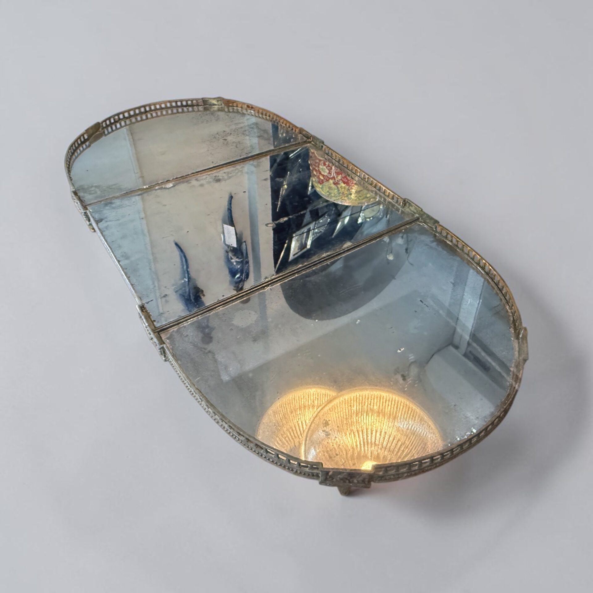 19th-Century French Mirrored Centrepiece circa 1880
