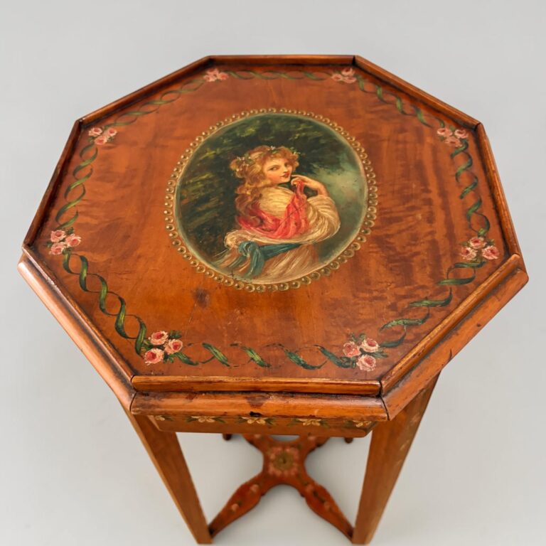 Sheraton Revival satinwood table